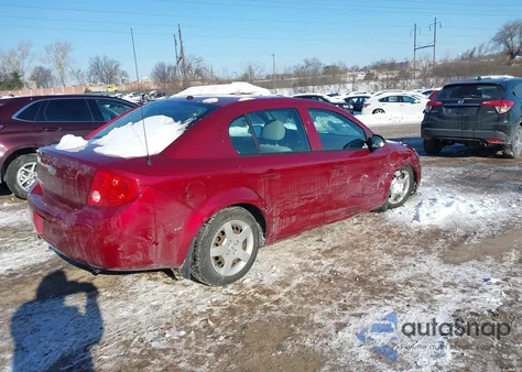 2008 Chevrolet Cobalt Lt z USA, uszkodzony, nr VIN 1G1AL58F887146708